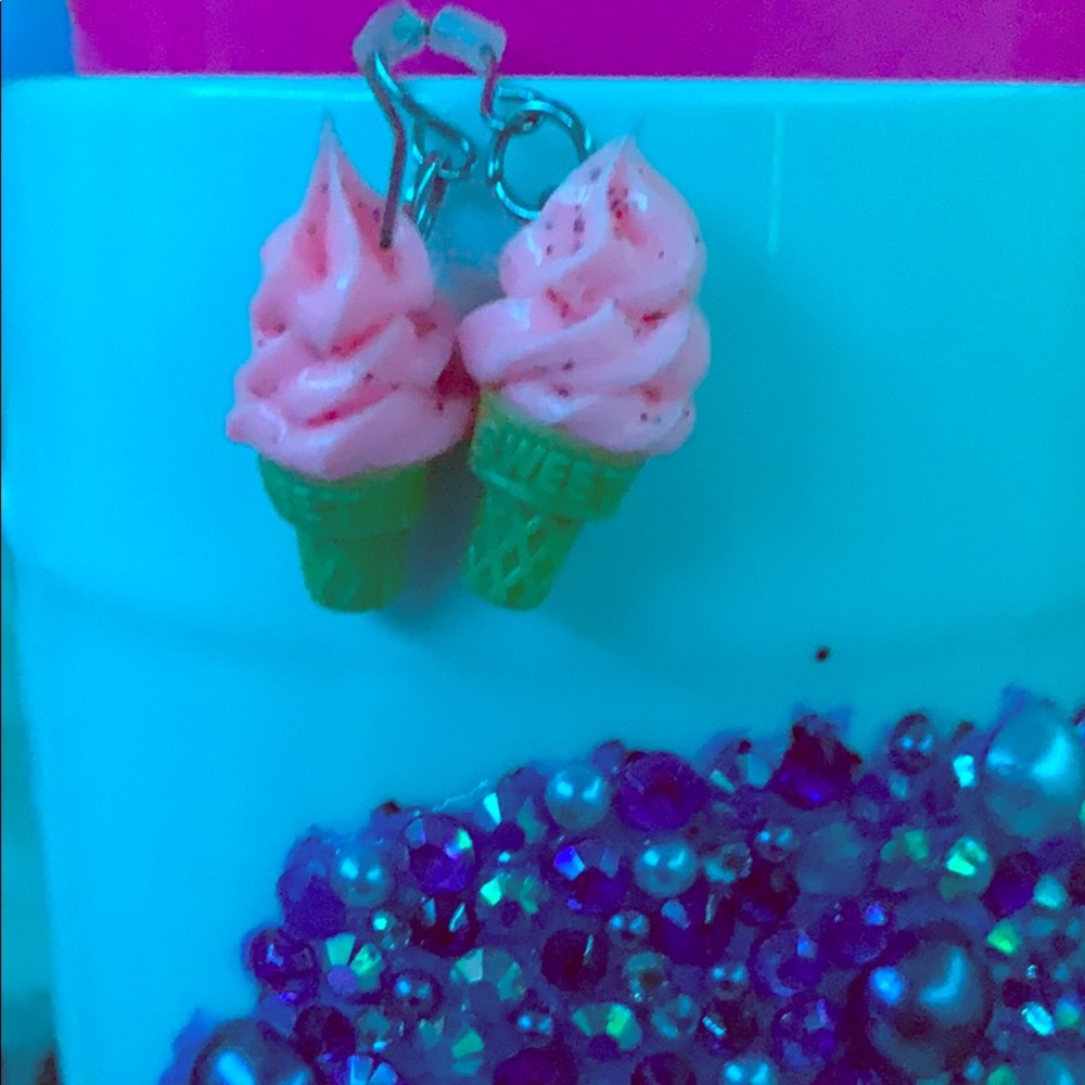 ice cream earrings